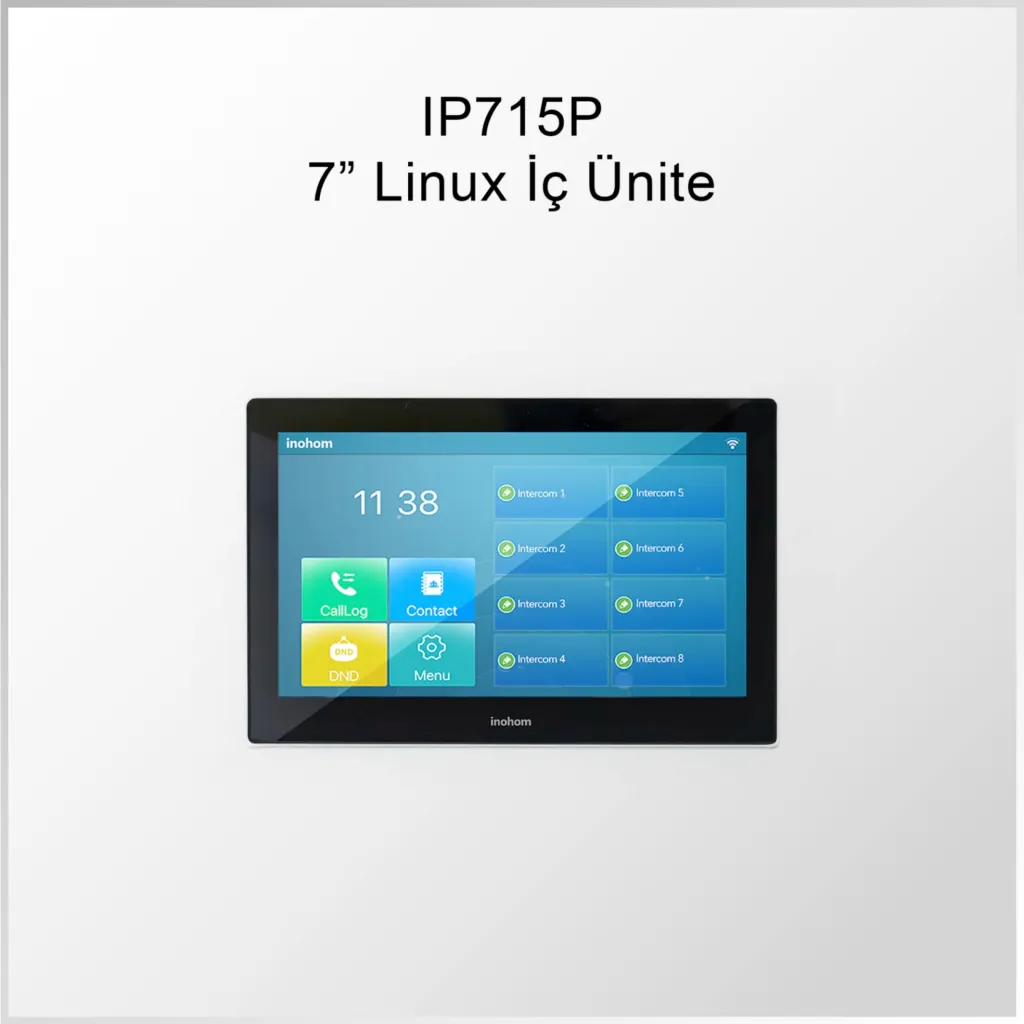 [IP714S] 7'' Linux Apartment Indoor Intercom Panel