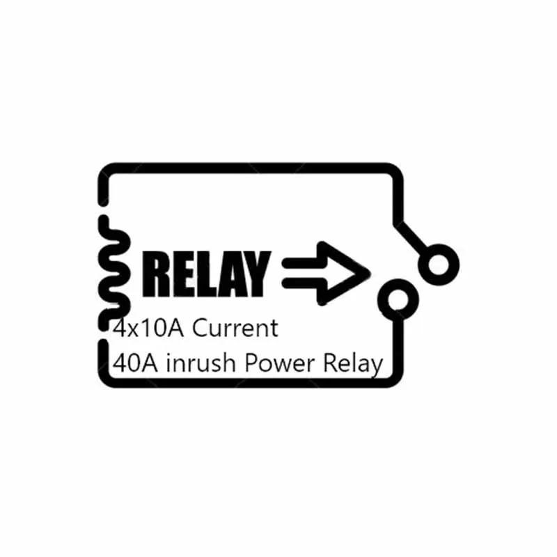 [PAN19-RL42] Nova Panel 4-Channel Inrush Relay Module