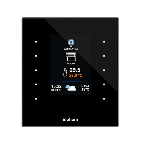 [STP1710] 3.2" TFT Screen Touch Switch (Black)