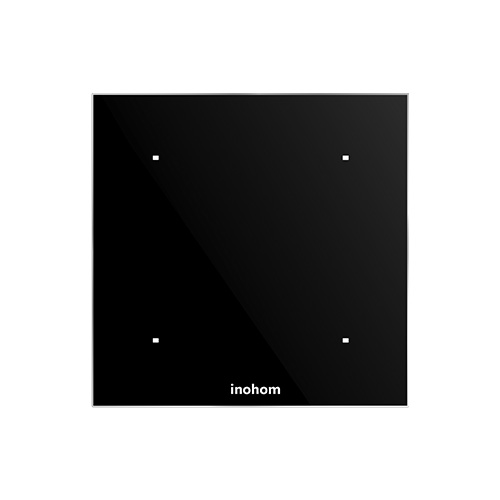 [STS1740] 4-Channel Touch Switch (Black)